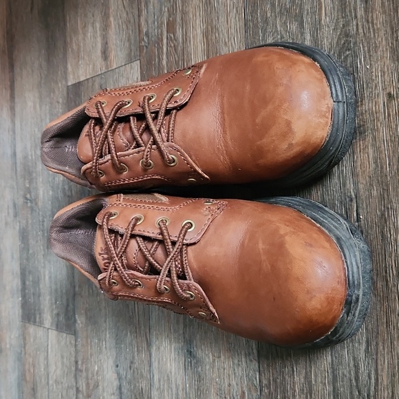 8.5 Safety Toe  Work n Sport leather shoes - Picture 3 of 5